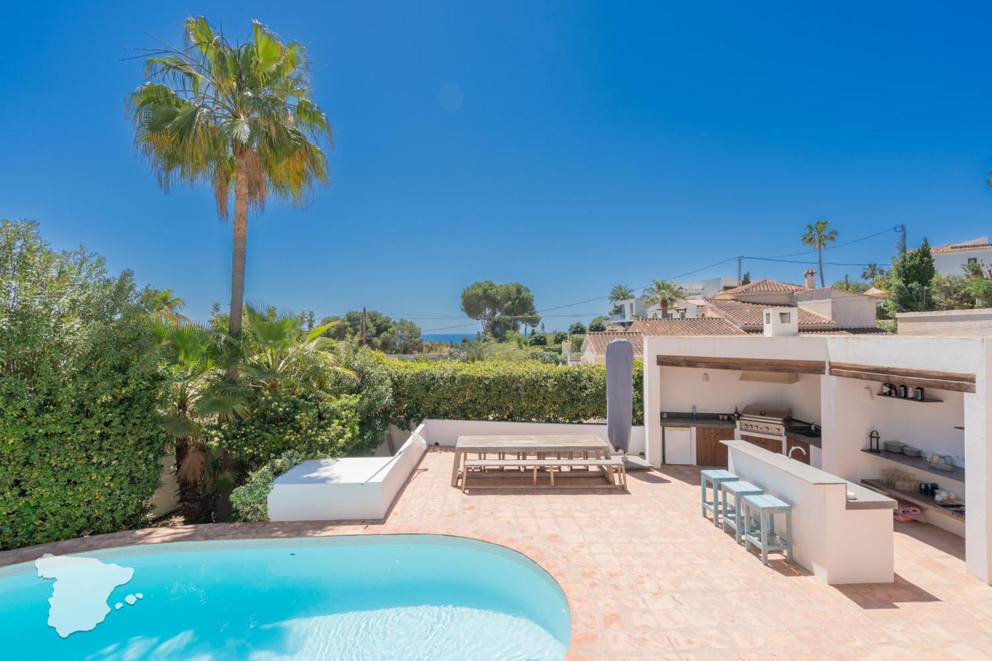 Villa Costablancadreams Casa La Cereza In Moraira Esterno foto