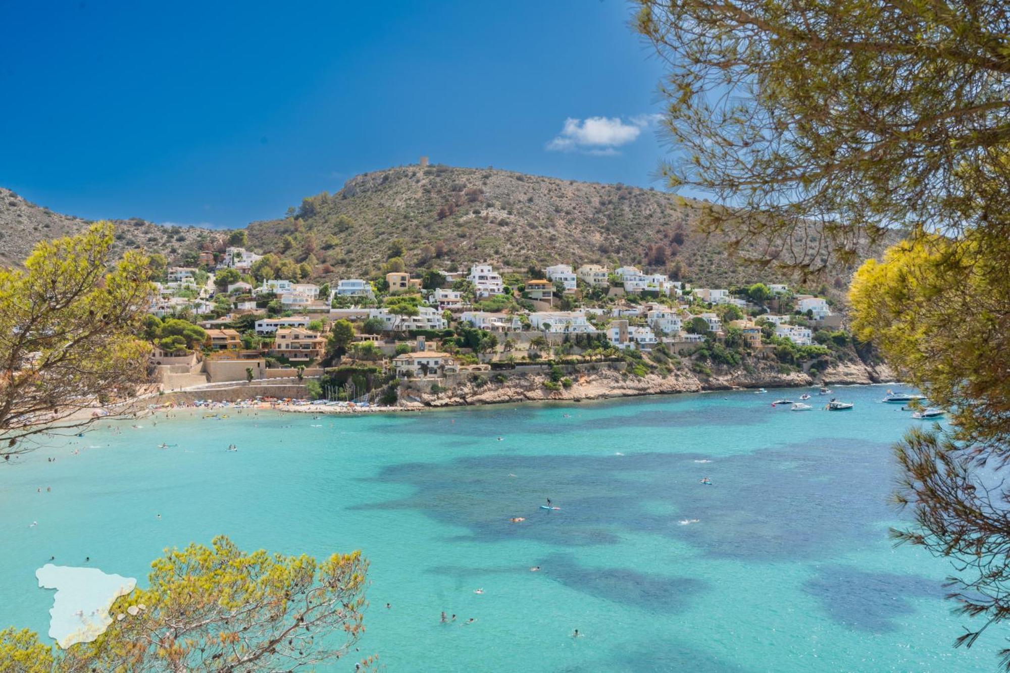 Villa Costablancadreams Casa La Cereza In Moraira Esterno foto